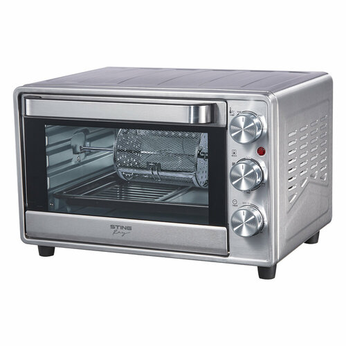 STINGRAY ST-EO128D сталь духовой шкаф Мини-печь 28Л конвекция вертел шашлычница аэрофритюрница 6592₽