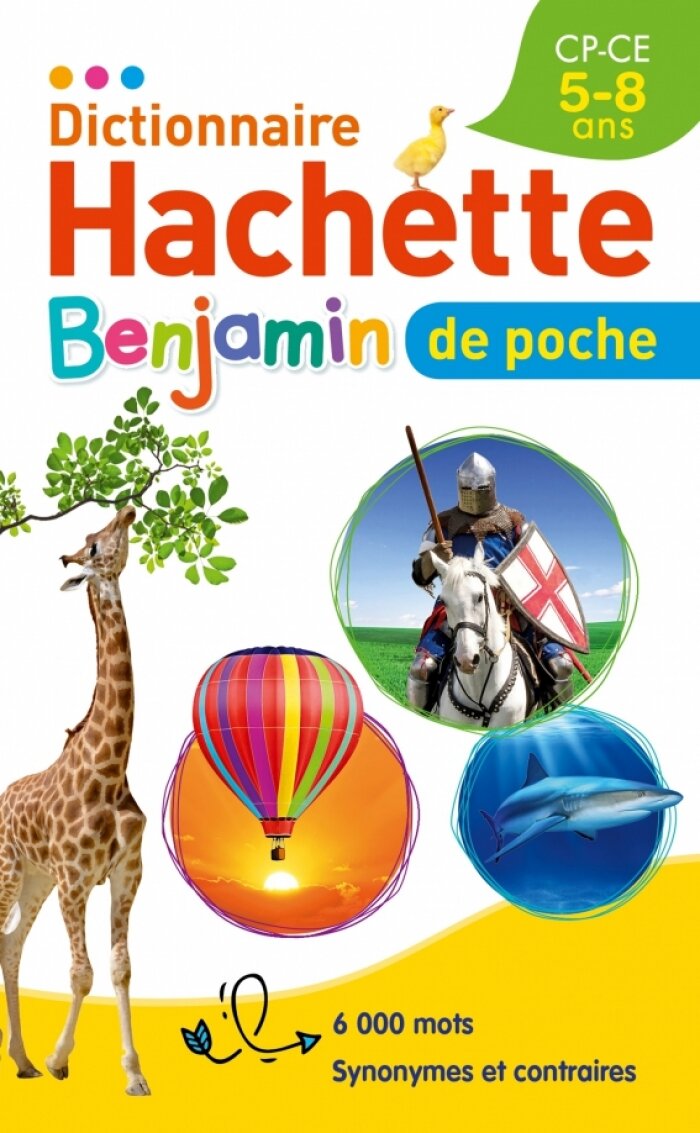 Dictionnaire Hachette Benjamin Poche - фото №1