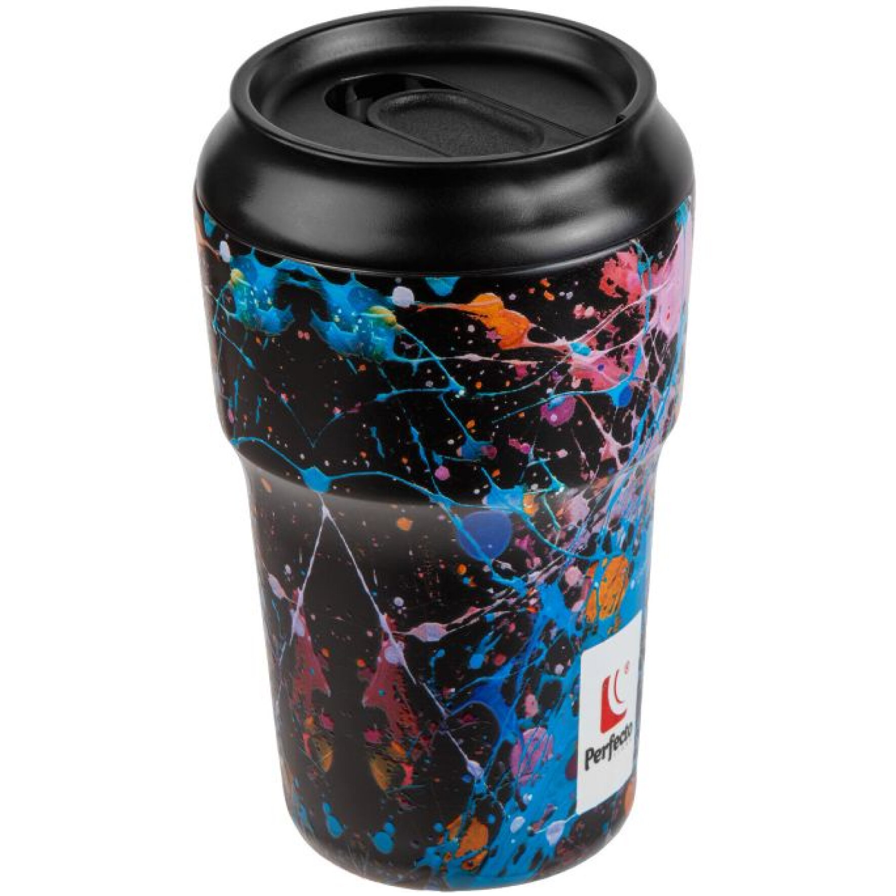 Термокружка для кофе PERFECTO LINEA серия 3D dark splash 450 мл (27-450103)