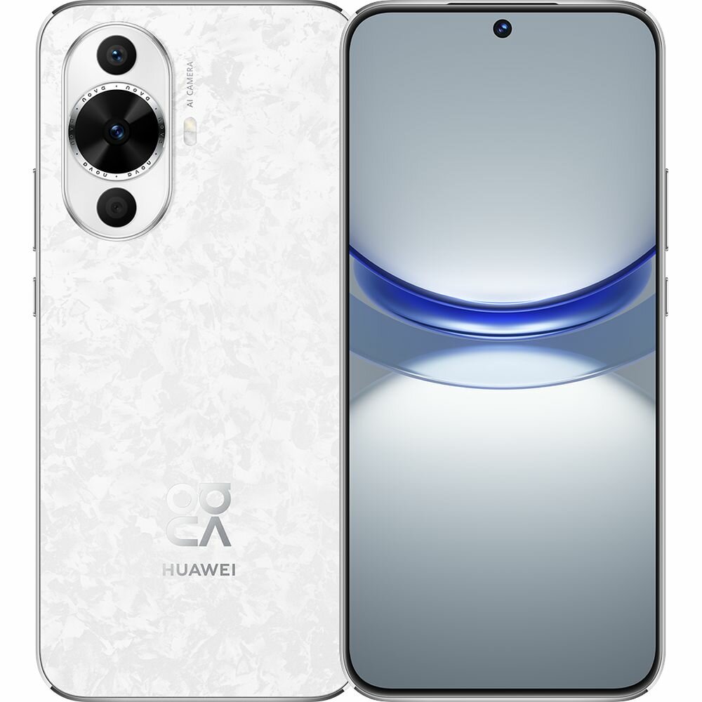 Смартфон Huawei Nova 12s 256 GB ROM, 8 GB RAM, экран 6.7", цвет белый