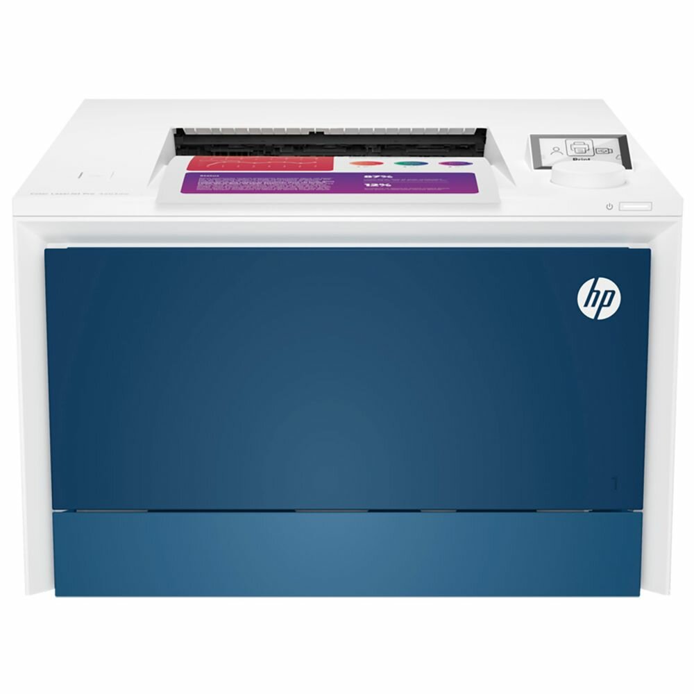 Принтер HP Color LaserJet Pro 4203dw A4, лазерный, цветной, 33стр/мин, 600dpi, 1200МГц, 512Мб, USB/Bluetooth/Ethernet/Wi-Fi/AirPrint, 1200стр/картридж, (5HH48A)