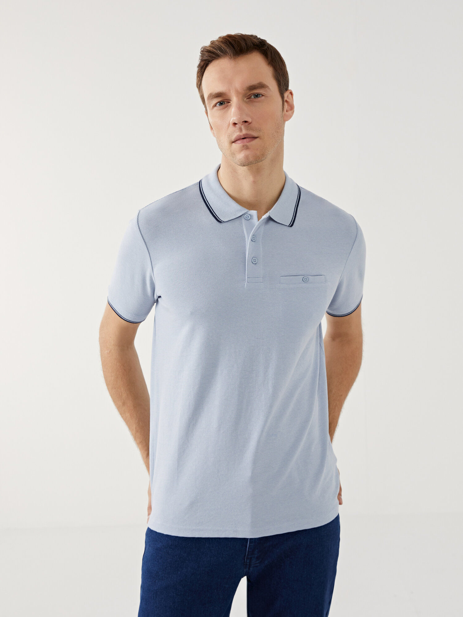 Футболка LC Waikiki, размер XL, light blue