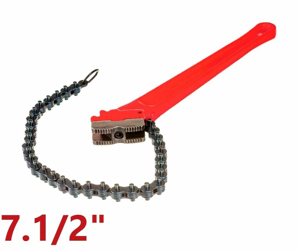 Цепной ключ для больших нагрузок VOLL С36 для труб до 7.1/2", 185мм