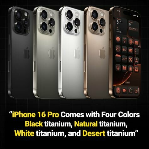 Мобильный телефон Apple iPhone 16 Pro на 128GB White Titanium — фото 1
