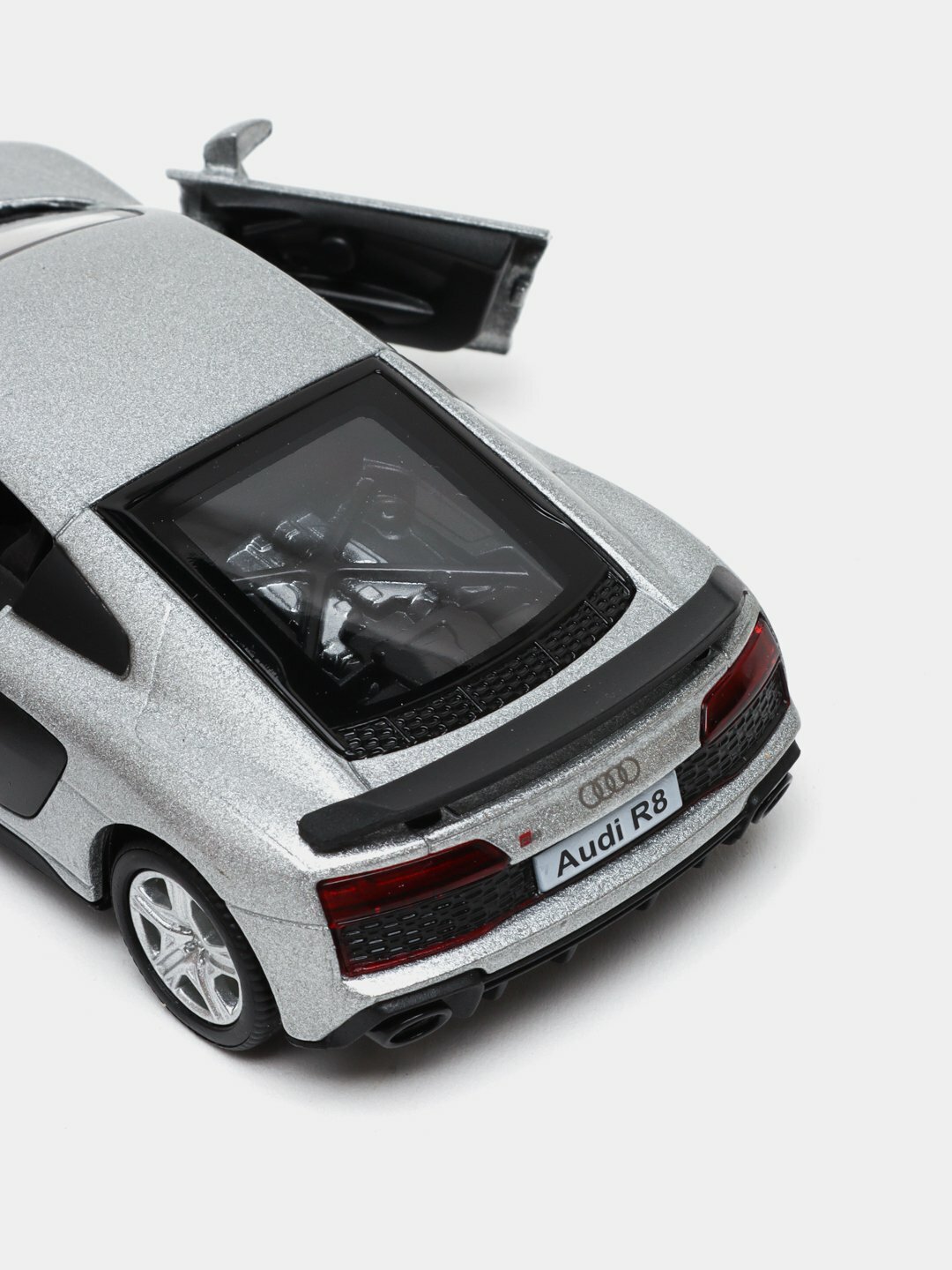 Инерционные коллекционные игрушечные машинки 1:36, Audi r8 coupe стальной — фото 1