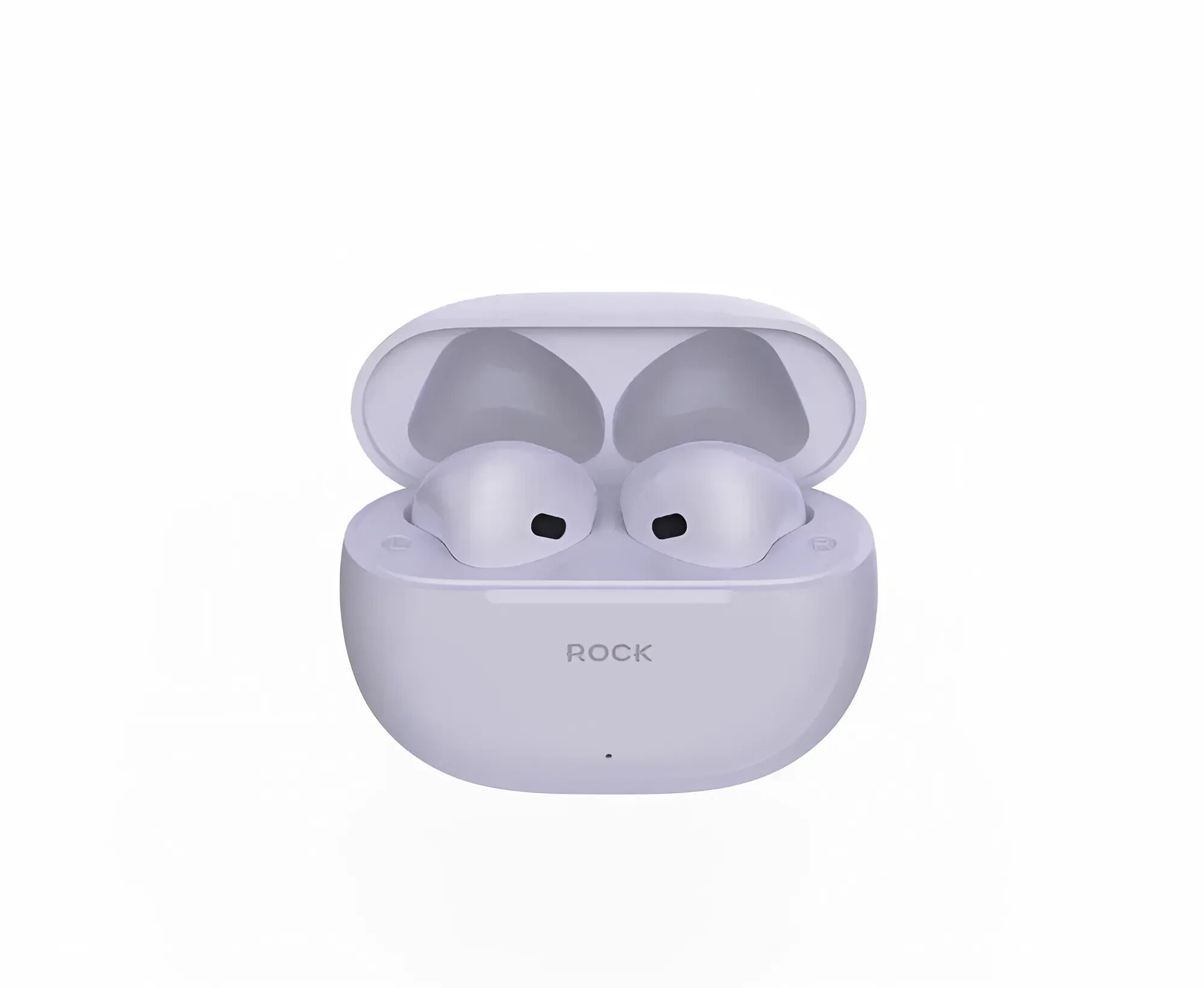 Беспроводные наушники ROCK EB600 TWS Bluetooth Earphones пурпурные