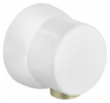 Шланговое подключение для душа Kludi Sirena 6306043-00 Белый глянец