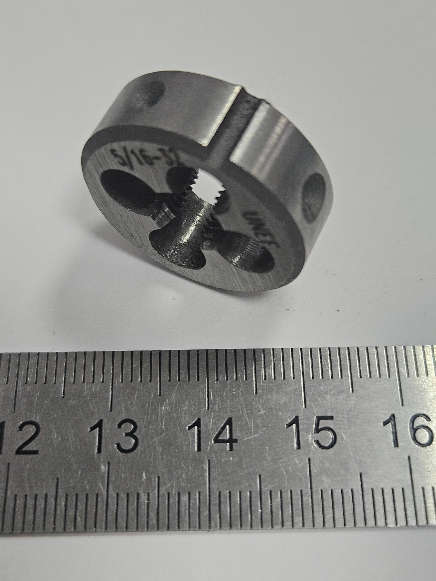 Плашка дюймовая UNEF 5/16 - 32 нитки/дюйм — фото 1