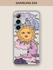 Силиконовый чехол "Sun and Moon" на Samsung Galaxy S24 / Самсунг ...