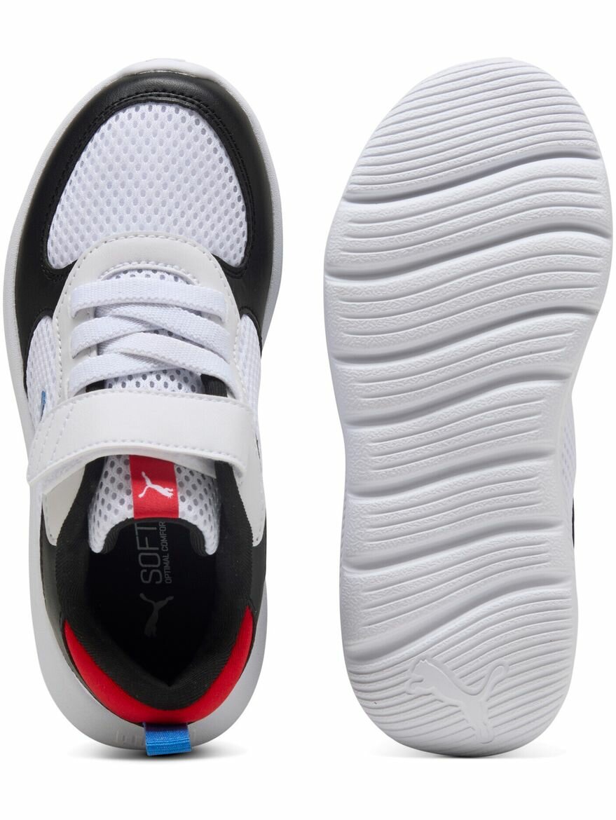 Кроссовки PUMA Fun Racer 2 AC+ PS, размер 2, черный, белый — фото 1