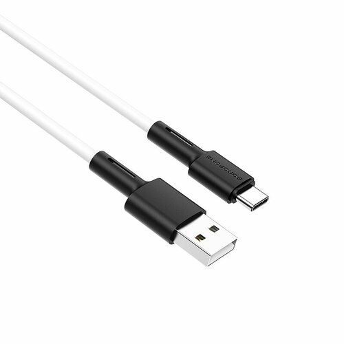 Кабель USB на Type-C (USB-C) BX31 Мягкий силиконовый, 3,0А/ BOROFONE BX31, кабель для зарядки и передачи данных USB на USB-C, 1м кабель usb на type c usb c bx31 мягкий силиконовый 3 0а borofone bx31 кабель для зарядки и передачи данных usb на usb c 1м