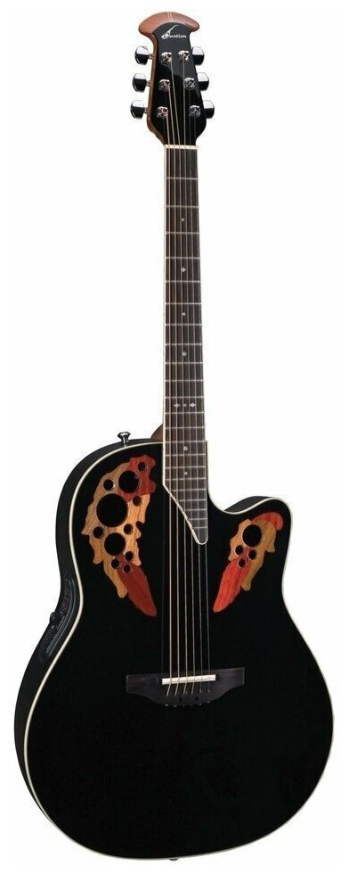 Ovation 2778AX-5 Standard Elite Deep Contour Cutaway Black Электроакустическая гитара