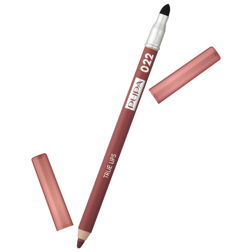 Pupa Карандаш для губ True Lips, 022 plum brown стойкий нюдовый карандаш для губ коричневый halal