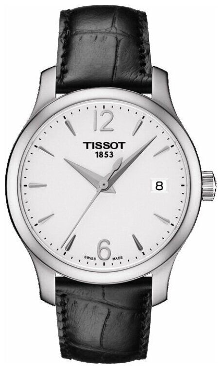 Наручные часы TISSOT T-Classic, серебряный, белый