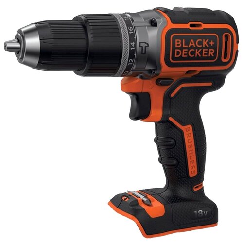 дрель-шуруповерт ударная BLACK &DECKER BL188N-XJ 18В Li-Ion бесщеточная без АКБ и ЗУ