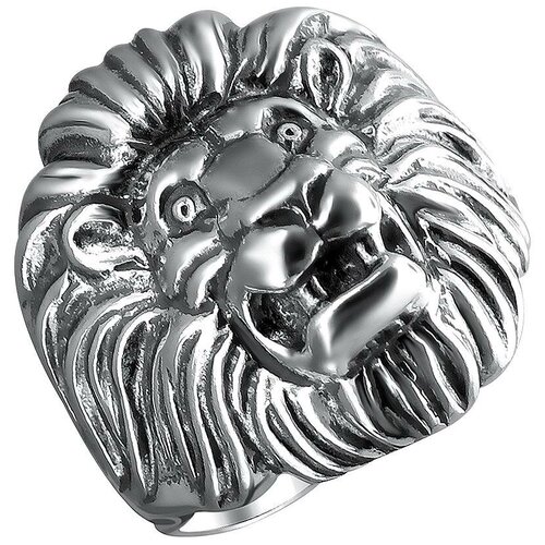 фото Эстет кольцо из чернёного серебра с21к0501511ч, размер 19.5