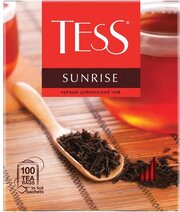 Чай черный Tess Sunrise в пакетиках, 100 пак.