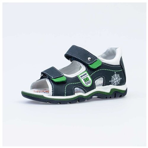 фото Сандалии котофей размер 34, 21 синий/зеленый