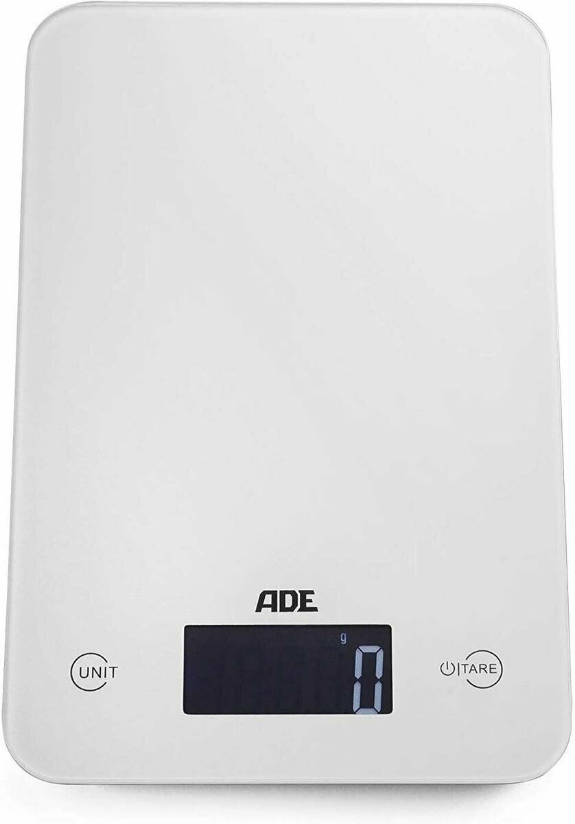 Весы кухонные ADE KE915 Slim white .