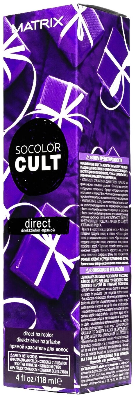 Matrix Краситель прямого действия SoColor Cult Direct