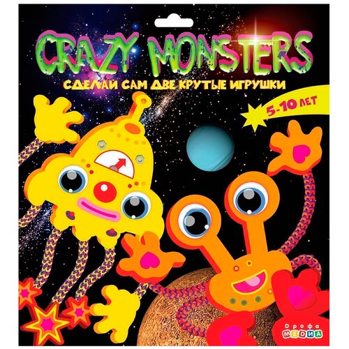 фото Дрофа-медиа набор для творчества crazy monsters (3386)