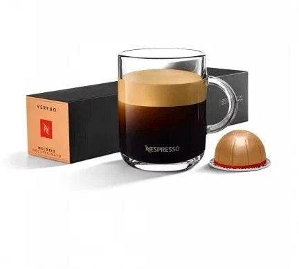 Кофе в капсулах Nespresso VERTUO Melozio Decaffeinato, 10 кап, 230мл