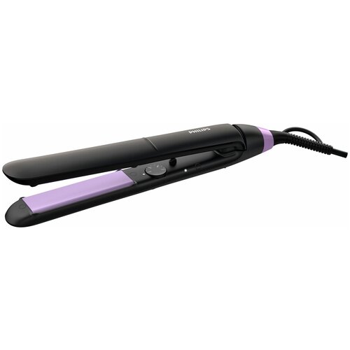 Выпрямитель Philips BHS377 StraightCare Essential, черный/фиолетовый