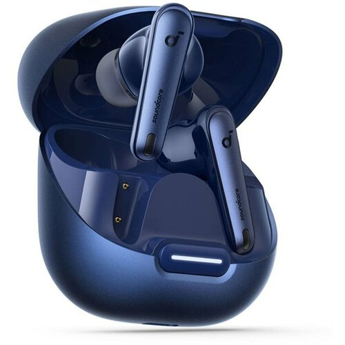 Беспроводные наушники Anker Soundcore Liberty 4 NC True Wireless Earbuds (синий) наушники true wireless soundcore liberty 4 nc light blue