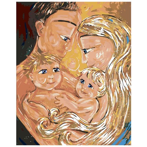 Счастливые родители Раскраска по номерам на холсте Живопись по номерам картина по номерам живопись по номерам 80 x 100 z z3211