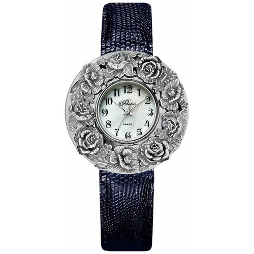 Наручные часы Mikhail Moskvin, серебряный, синий наручные часы mikhail moskvin серебряный синий