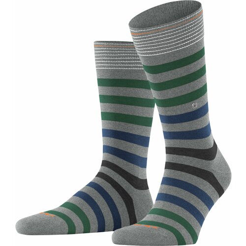 Мужские носки Burlington, 1 пара, классические, размер 40-46, серый