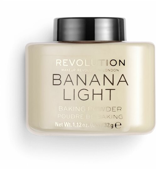 REVOLUTION Пудра рассыпчатая Loose Baking Powder banana light 32 г