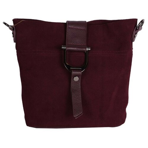 фото Сумка женская valensiy в-9479 вишня/комби