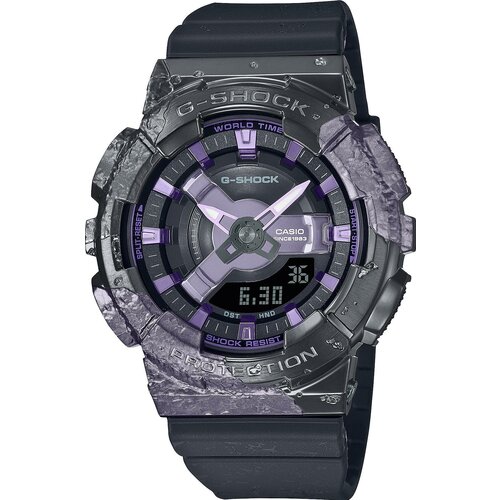 фото Наручные часы casio наручные часы casio gm-s114gem-1a2er, серый, черный