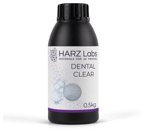 HARZ Labs Фотополимер HARZ Labs Dental Clear прозрачный (05 кг)