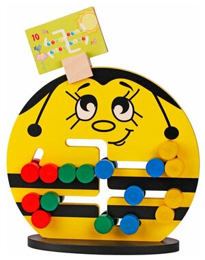 Развивающая игрушка Краснокамская игрушка Пчелка