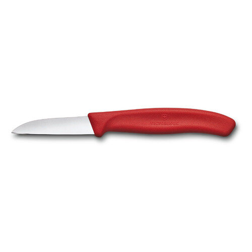 Нож для овощей и фруктов VICTORINOX Swiss Classic с прямым лезвием 6 см, красный 6.7301 - фотография № 3