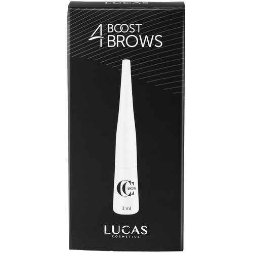 CC Brow Сыворотка для роста бровей Boost 4 brows, 3 мл, прозрачный сыворотка для роста бровей boost 4 brows cc brow 3 мл
