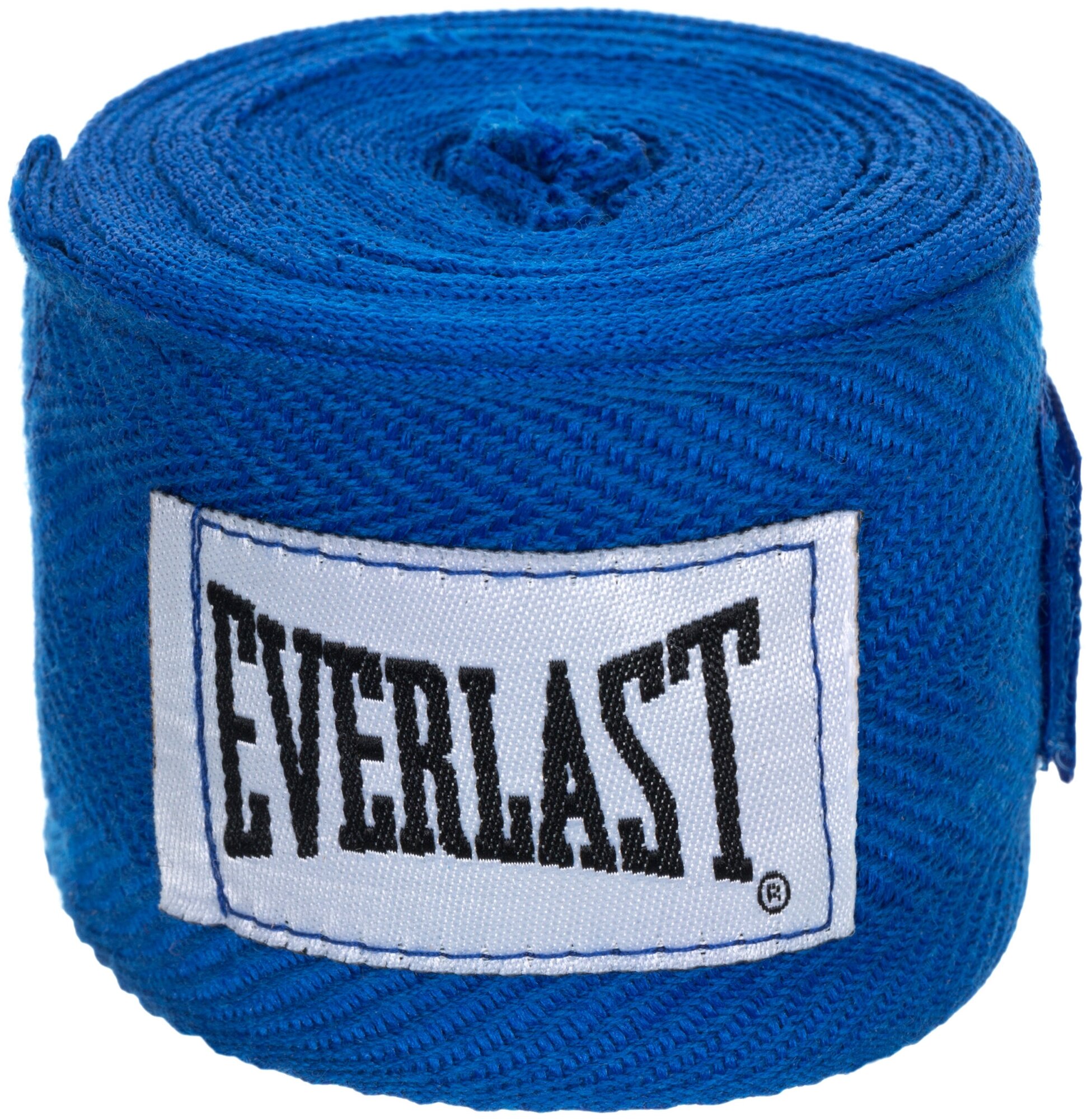 Бинты боксерские Everlast Blue 2,5 м. Эластичные (One Size)