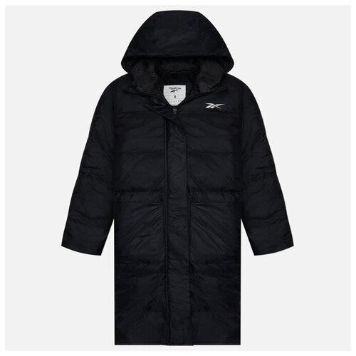 Женский пуховик Reebok Outerwear Long Down чёрный, Размер M