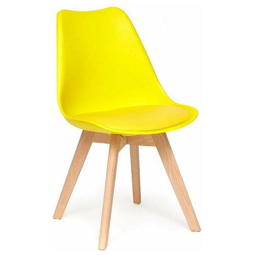 фото Стул secret de maison tolix-eames tulip (73), дерево, цвет: желтый