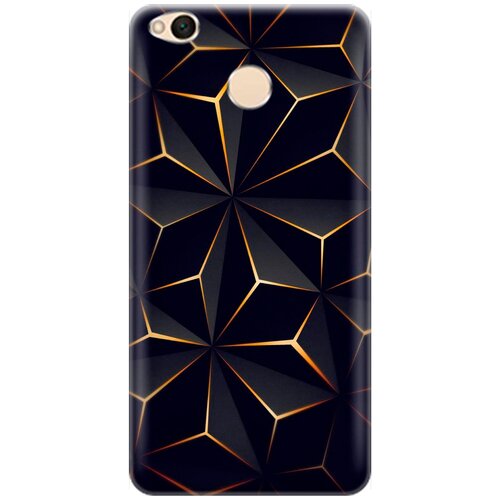 фото Re:pa накладка transparent для xiaomi redmi 4x с принтом "графитовый узор"