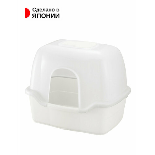 Туалет для кошек Лоток с высокими бортиками 60х44х49 см белый 6324₽