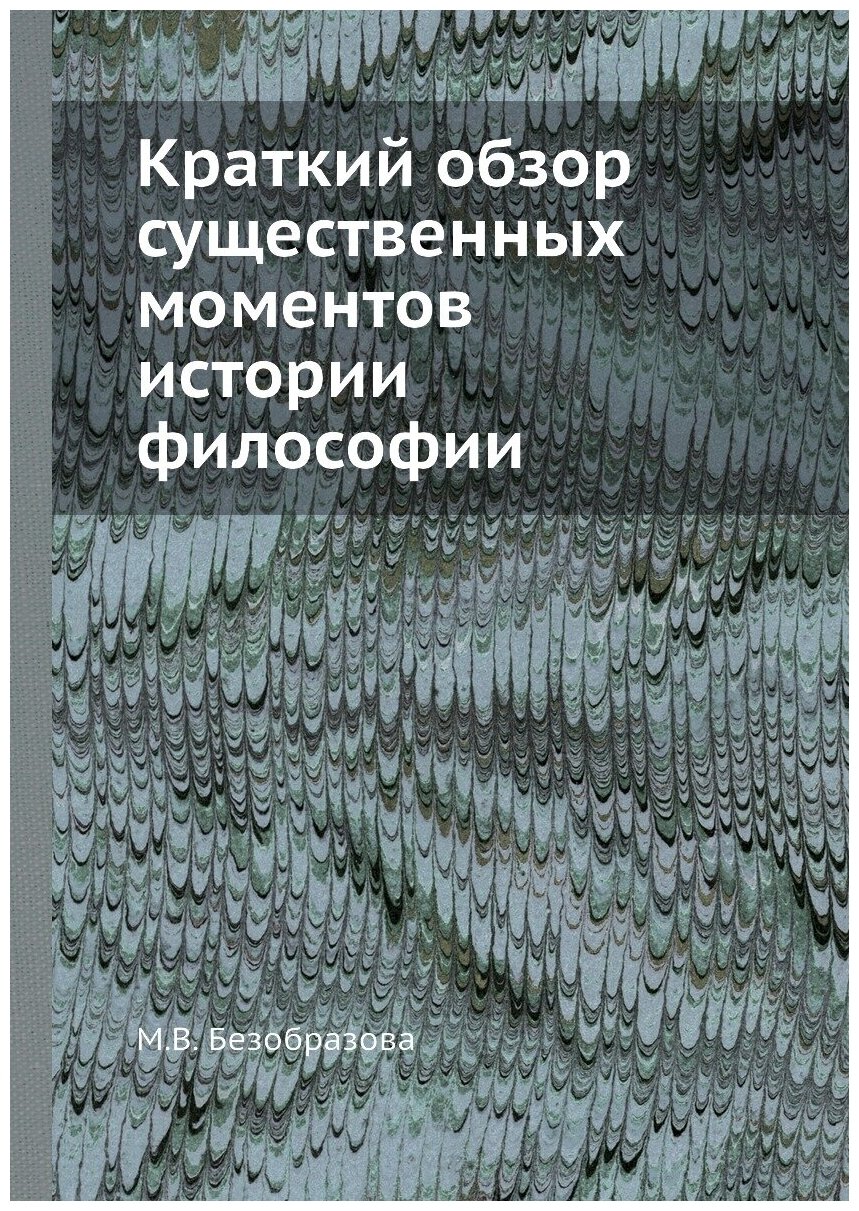 Книга Краткий Обзор Существенных Моментов Истории Философии - фото №1