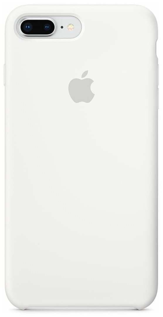 Чехол Apple силиконовый для iPhone 8 Plus / 7 Plus, white