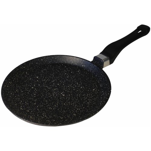 фото Сковорода блинная любава гранит тг24сб, 24 см, черный
