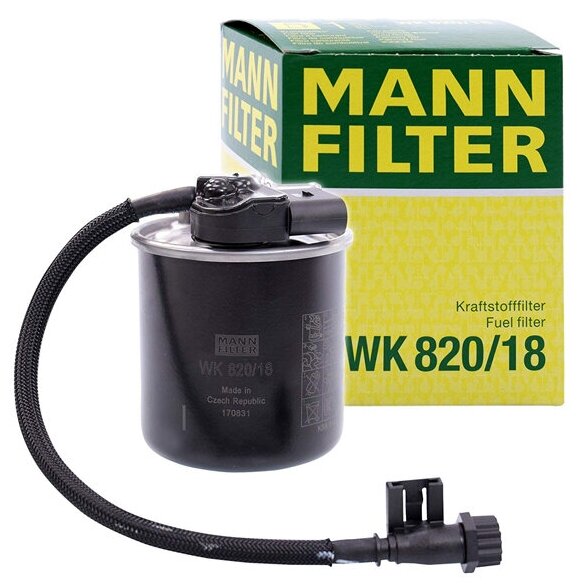 Топливный фильтр MANN-FILTER WK 820/18