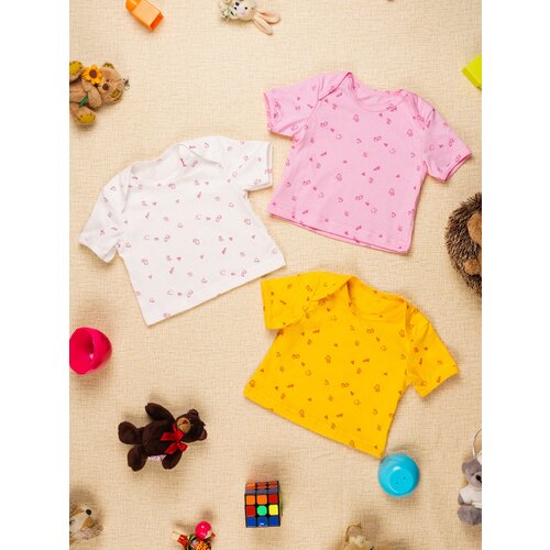 Футболка Chic Panda, размер 74, мультиколор