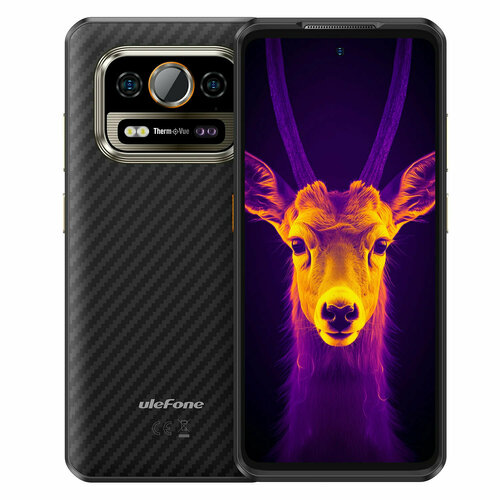 Смартфон Ulefone Armor 25T Pro 6256 ГБ Dual nano SIM черный 35500₽