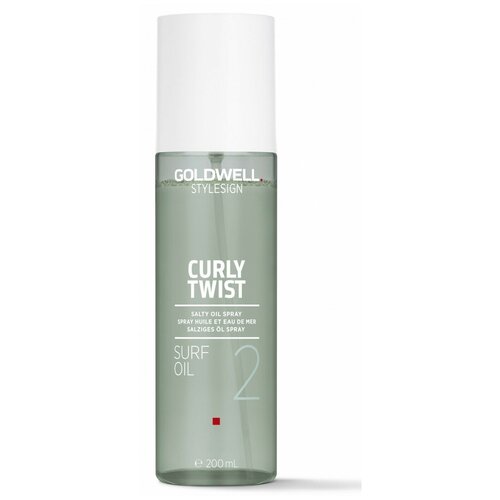 Goldwell Stylesign Curly Twist масло для волос Surf Oil, слабая фиксация, 200 мл goldwell stylesign perfect hold magic finish 3 бриллиантовый спрей 500 мл